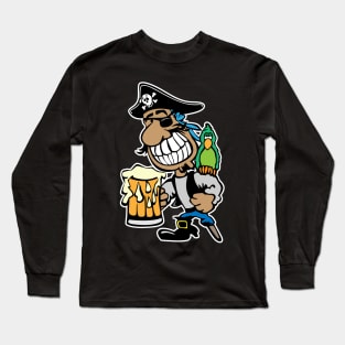 Party Pirate Long Sleeve T-Shirt